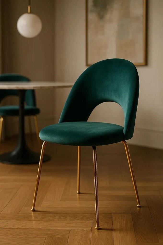 Dawa Goud Fluwelen Stoel