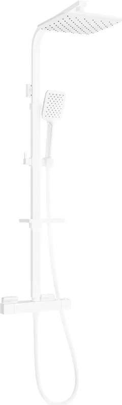 Mexen CQ62 opbouw regendoucheset met thermostatische kraan, wit - 772506295-20