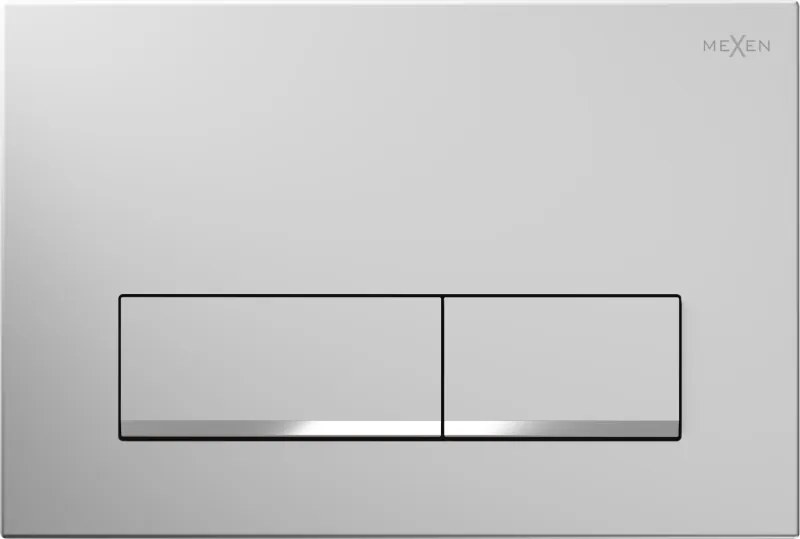 Mexen Fenix 12 spoelknop, mat chroom - 601202