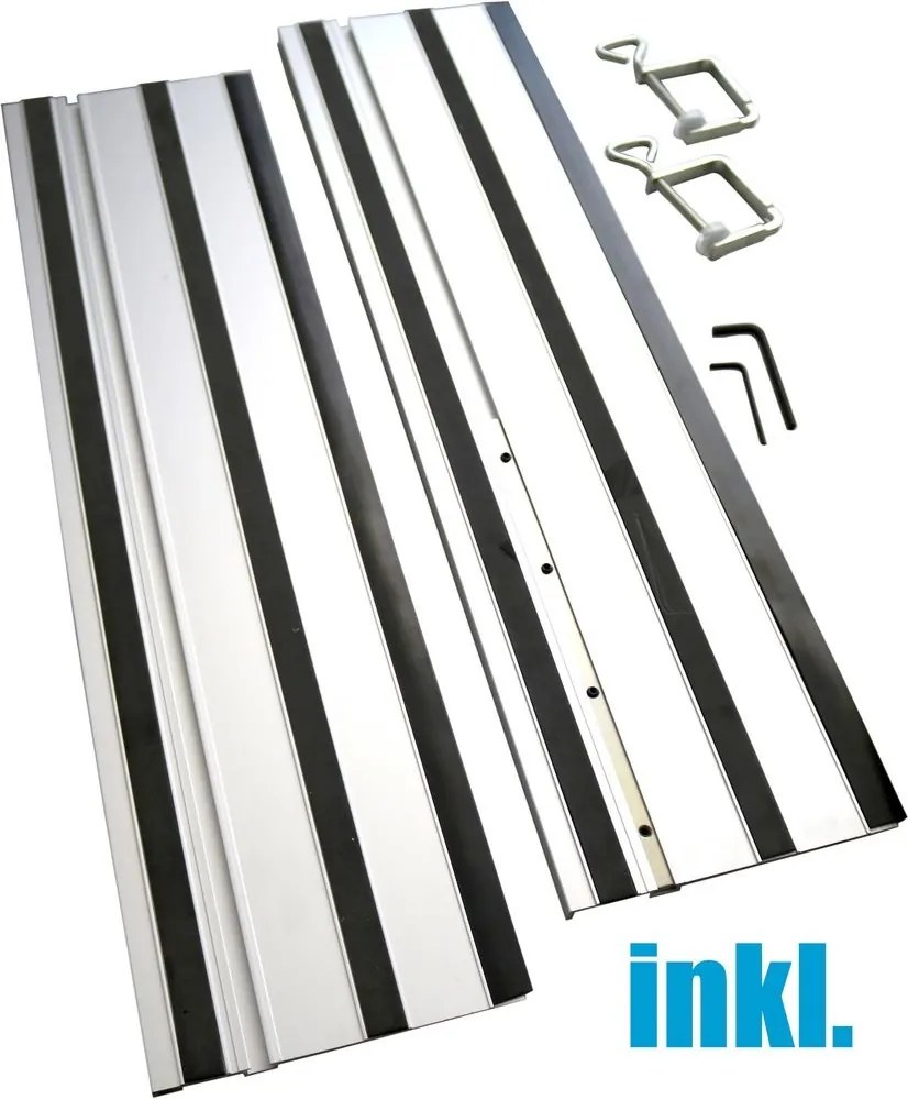 Güde Invalzaag TS 57-1400 KE Set – 1400W – 165 mm – Inclusief 2 Geleiderails