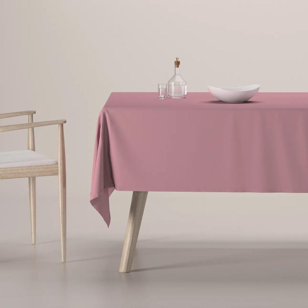 Dekoria Rechthoekig tafelkleed, dirty pink, 130 x 160 cm