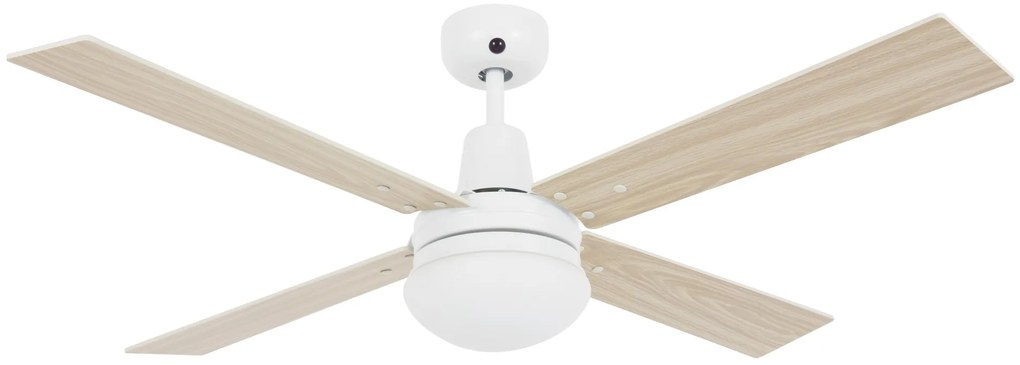 Beacon Quest II Indoor Plafondventilator 122CM Wit (Met Omkeerbare Bladen)