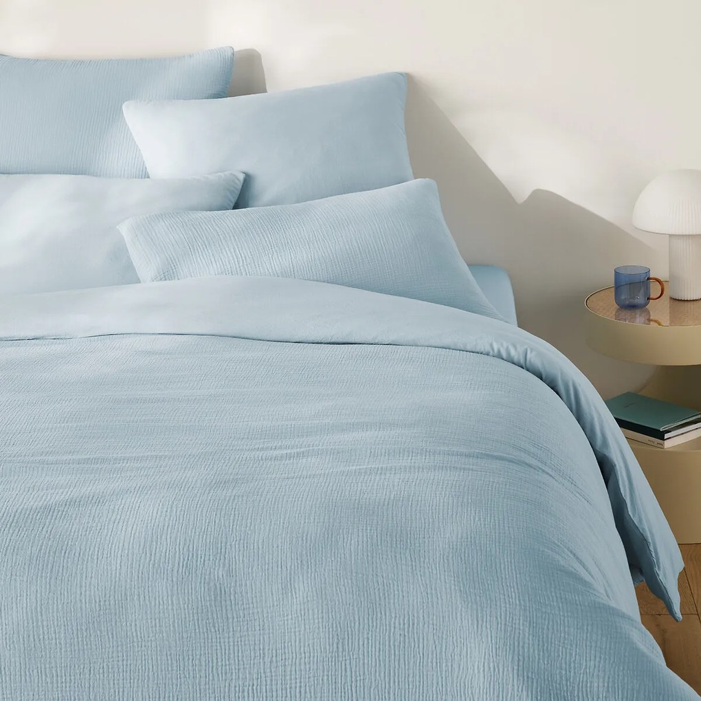 Dekbedovertrek katoen gaas/gewassen katoen, Kumco