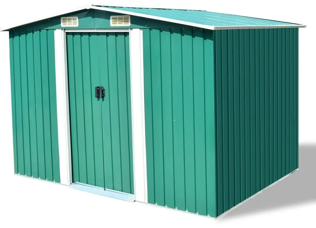 vidaXL Tuinberging 257x205x178 cm metaal groen