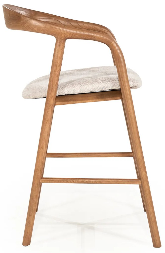 Eleonora Rayven Moderne Barkruk Bruin 94cm