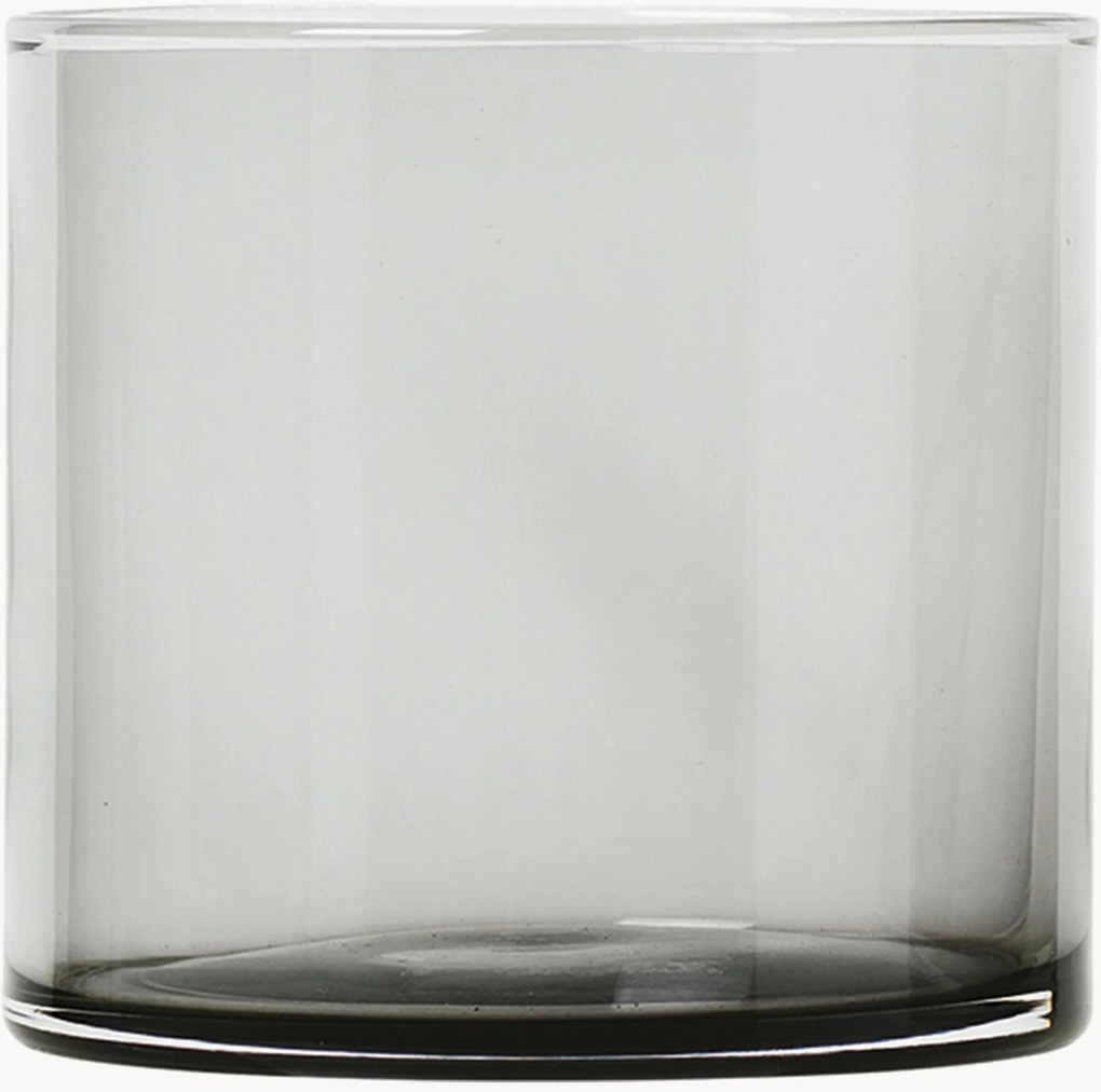 Waterglazen Mera in grijs, 2 stuks