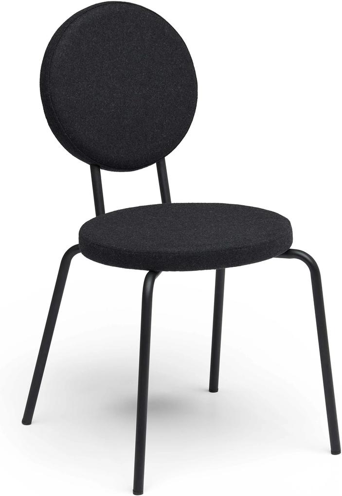 Puik Option Round stoel zwart