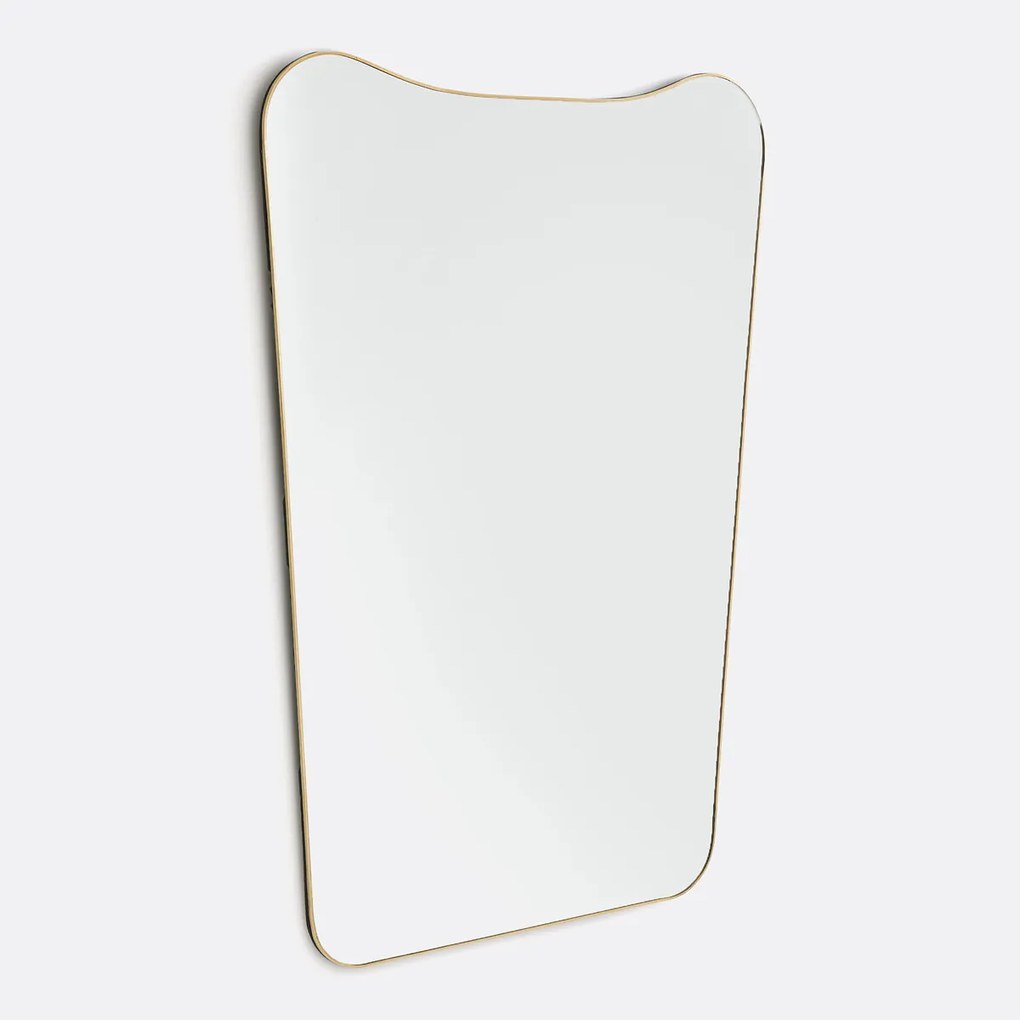 Spiegel in messing 90 x 65 cm, Uyova