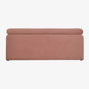 240cm Cirene Gestoffeerd Hoofdbord Stof Roze – Kwarts & 160 Cm - Sklum