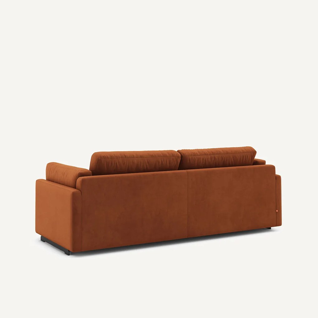 Omvormbare bank in fluweel, César