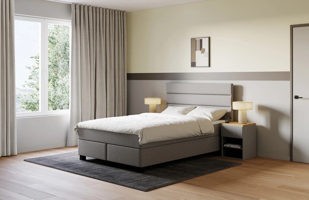 Boxspring Essence Rows - Snel leverbaar – Bij Swiss Sense