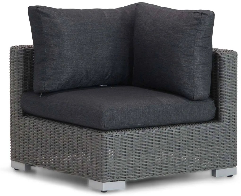 Hoek loungeset 5 personen Wicker Grijs  Garden Collections Cuba