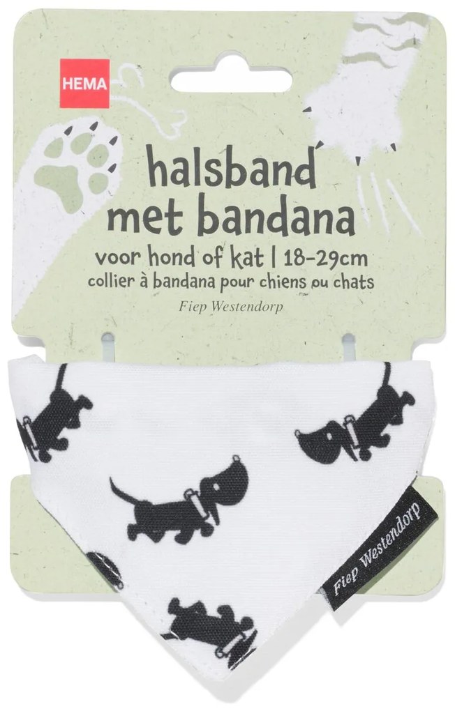 HEMA Takkie Halsband Met Bandana Voor Hond Of Kat 18-29cm