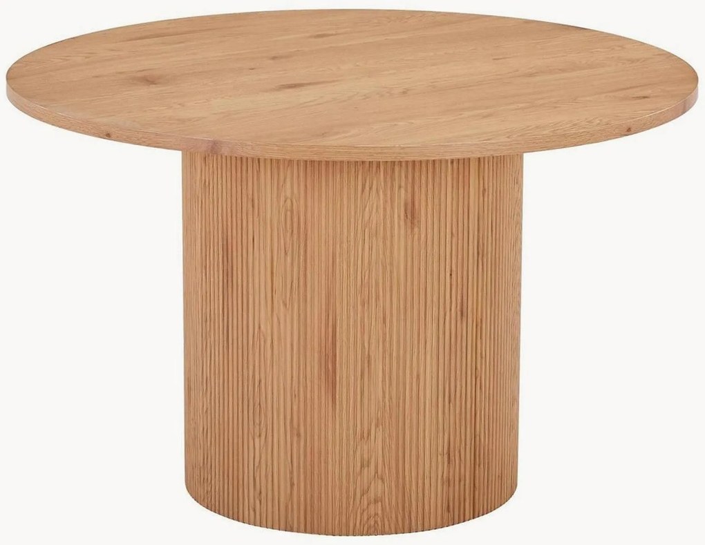 Ronde eettafel Boavista met houtlook, Ø 120 cm