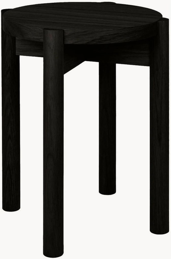 Eikenhouten kruk Hopp