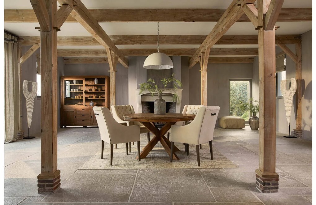 Goossens Eettafel Ines, Rond 120 x 120 cm