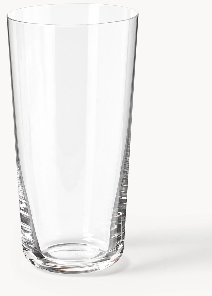 Kristallen longdrinkglazen Xavia, 4-delig