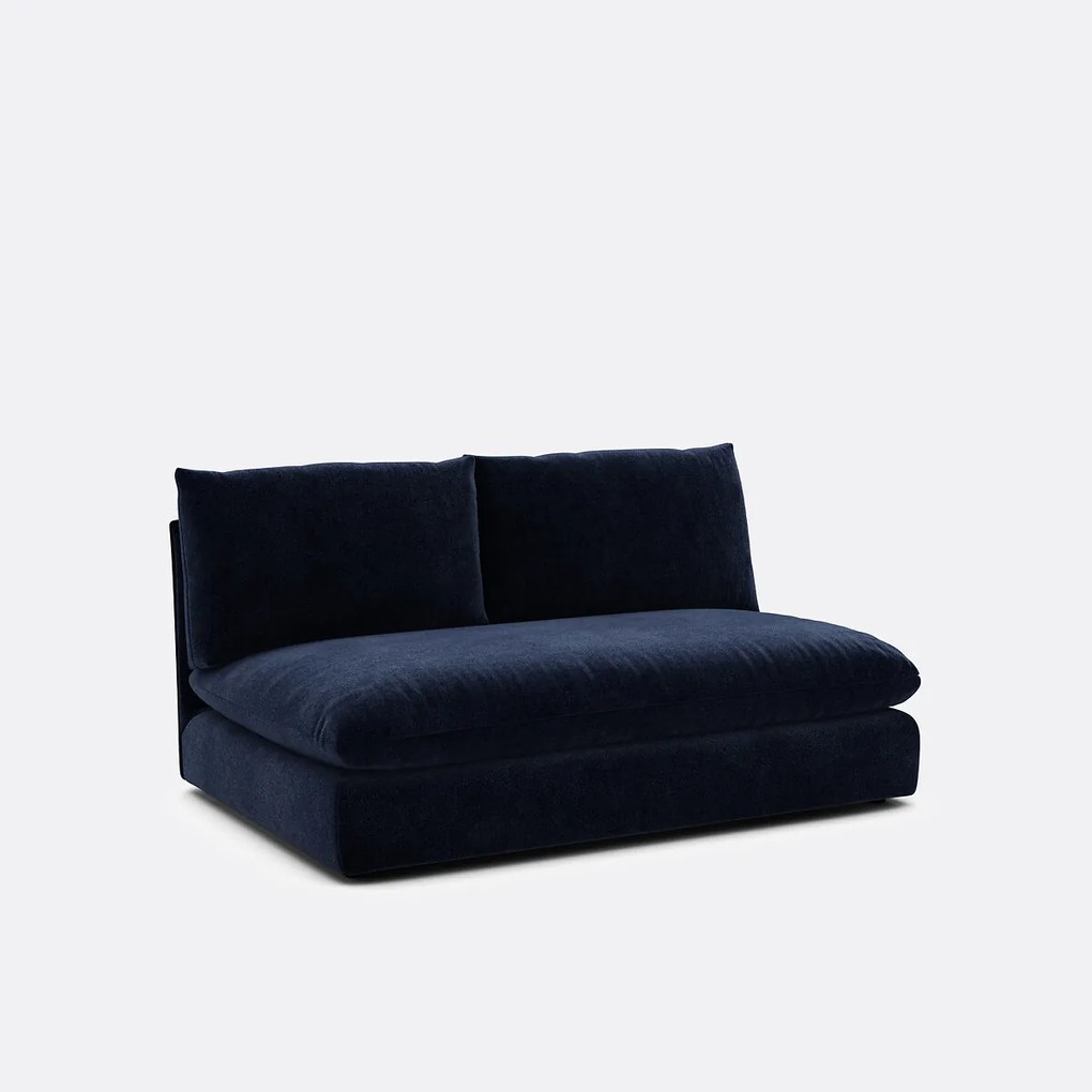 Modulaire 2-zitsbank.gemêleerd polyester, Malo