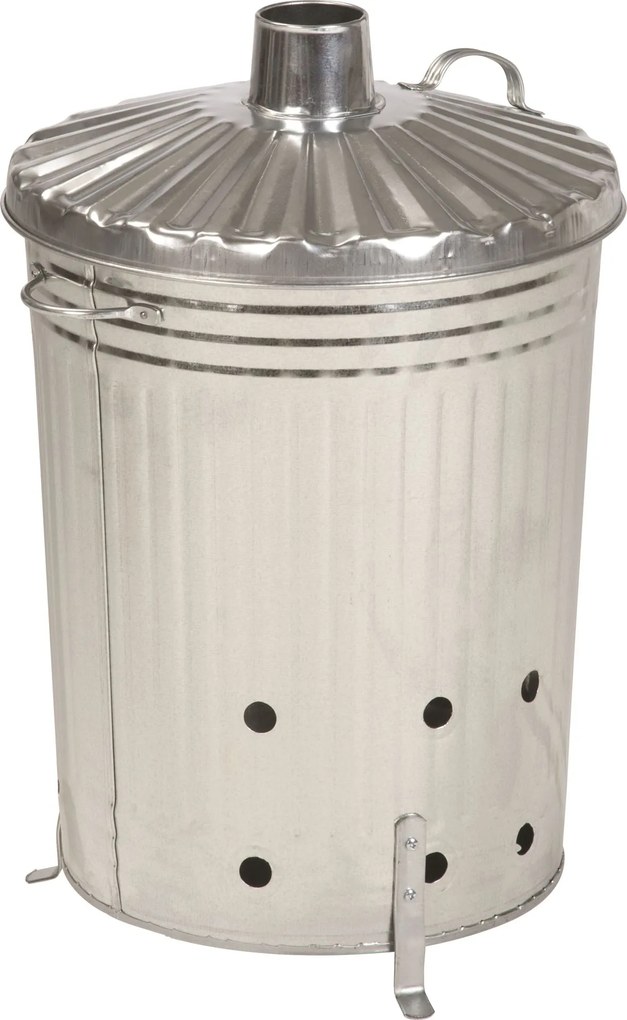 Practo Garden tuinoven galva - Compostvaten en tuinovens - 48,5x52,5x75cm - 100 liter