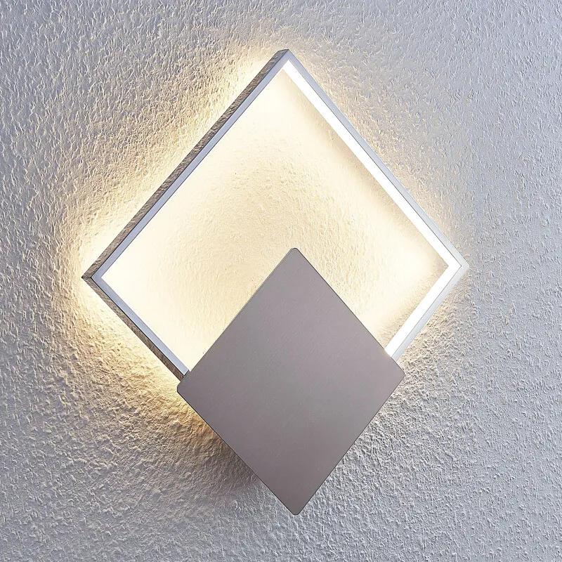 LED wandlamp Anays, hoekig, 32 cm - lampen-24