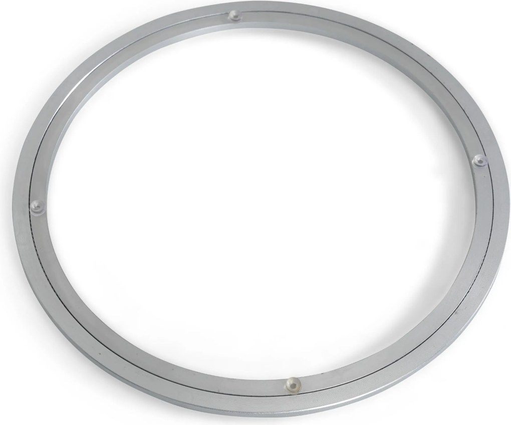 Dining Tuintafel rond 150 cm met lazy susan Zand/Beige Arancia