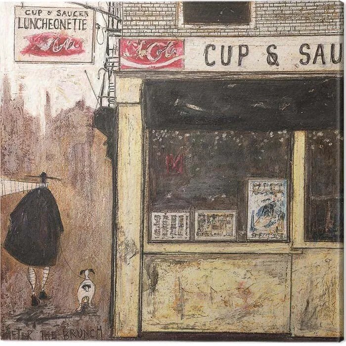 Schilderij op canvas Sam Toft - After the Brunch