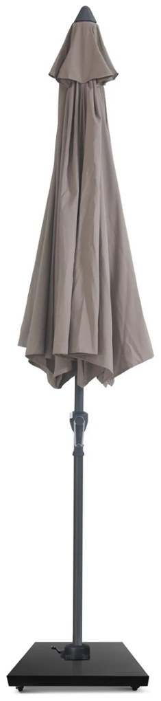 Camello Valerio Stokparasol .m (excl. Voet) Aluminium Taupe