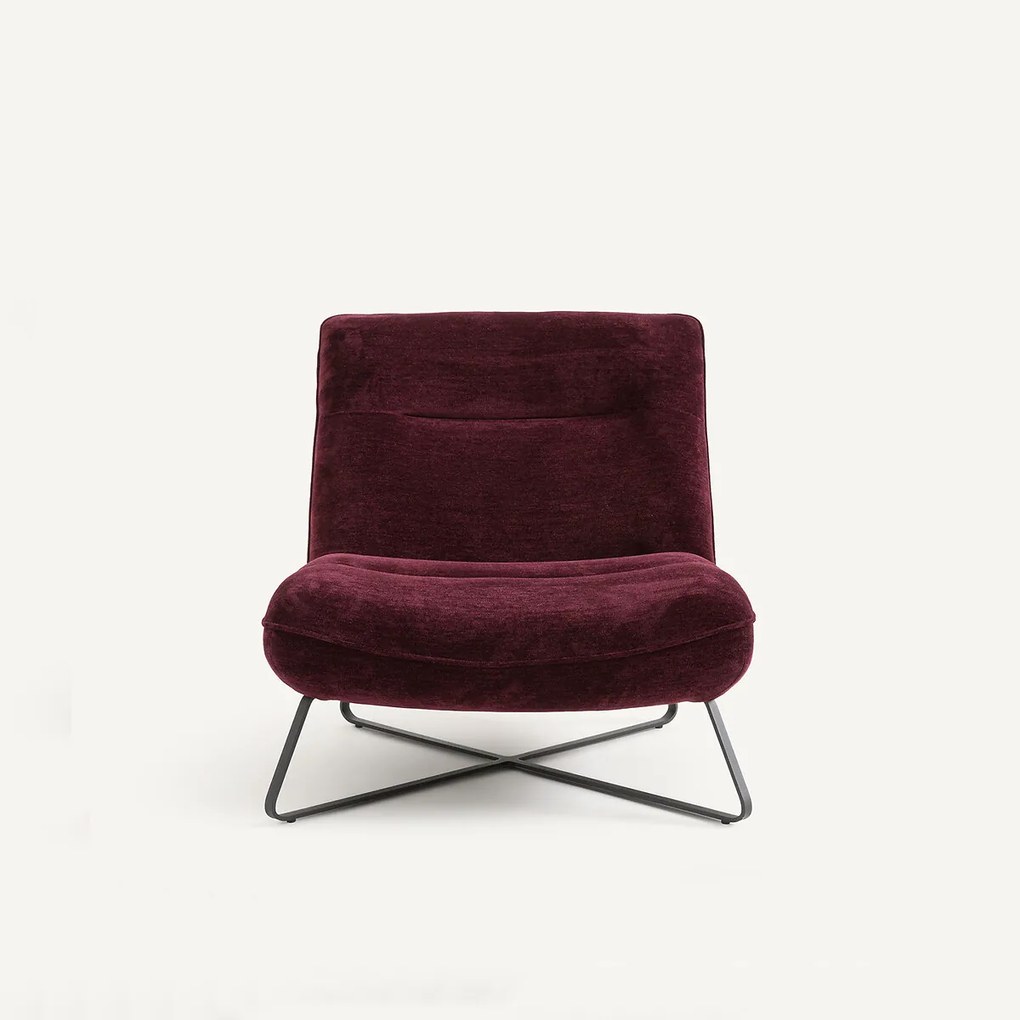 Fluwelen fauteuil, Helma
