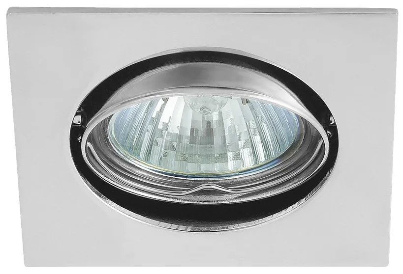 Sapho Navi vierkante inbouwspot 10W chroom