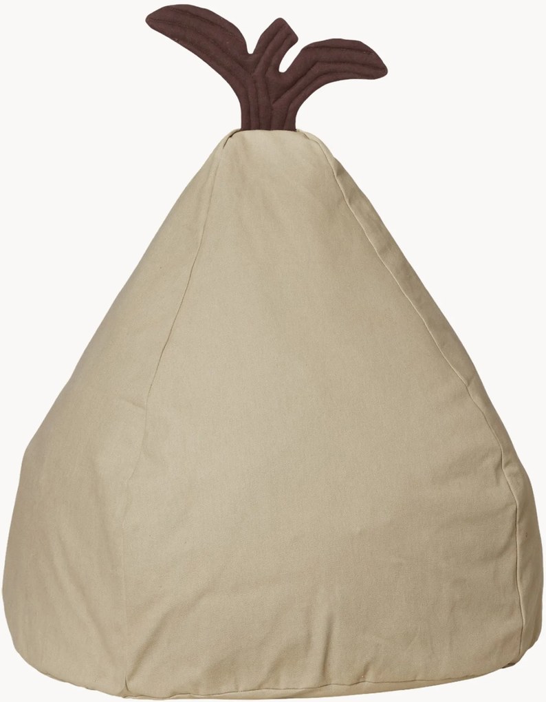 Zitzak Pear Bean van biokatoen