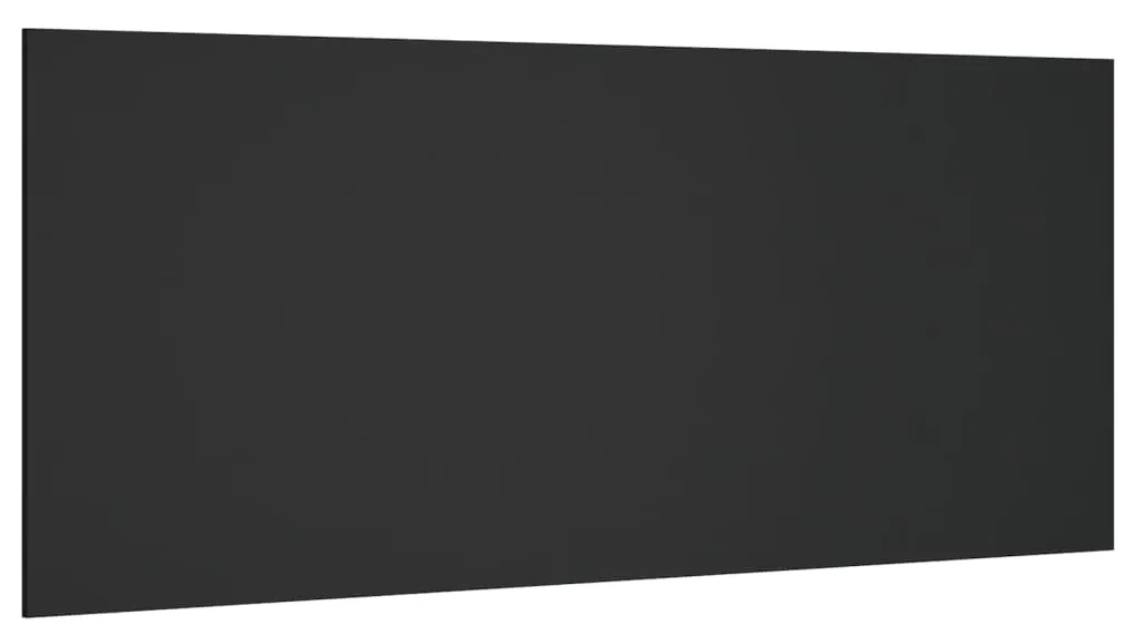 vidaXL Hoofdbord 200x1,5x80 cm bewerkt hout zwart