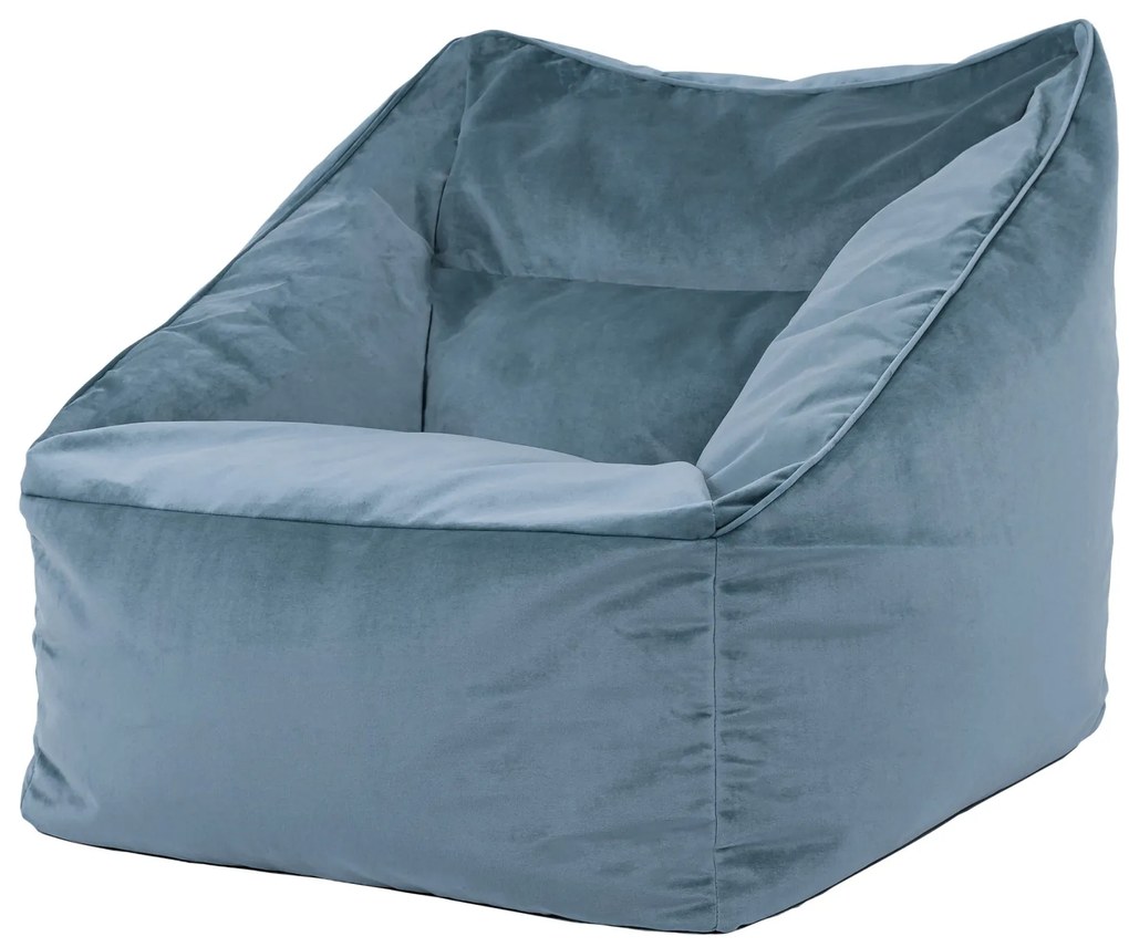 Natalia Zitzak Stoel Velvet - Lichtblauw