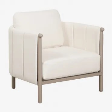 Boleni Tuinfauteuil Van Bouclé En Aluminium Bouclé Gardeniawit - Sklum