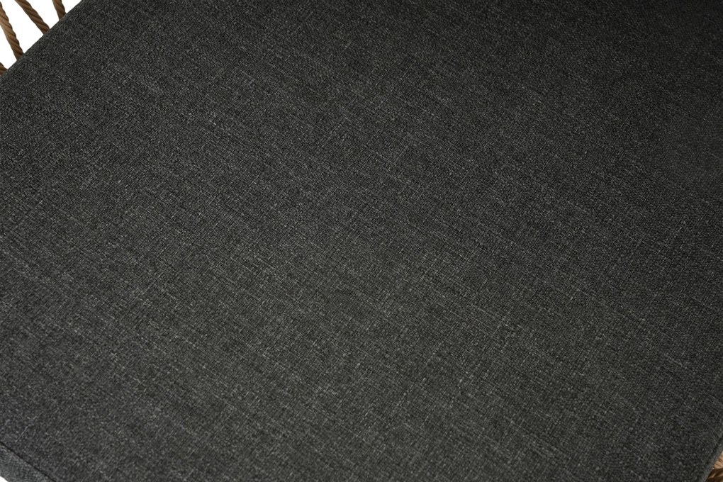 Tuinstoel Rope Grijs-antraciet De Laan Malaga