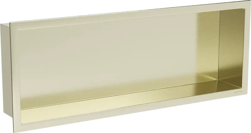 Mexen X-Wall-R nisjeregel met kraag 60 x 20 cm, goud geborsteld - 1950602010