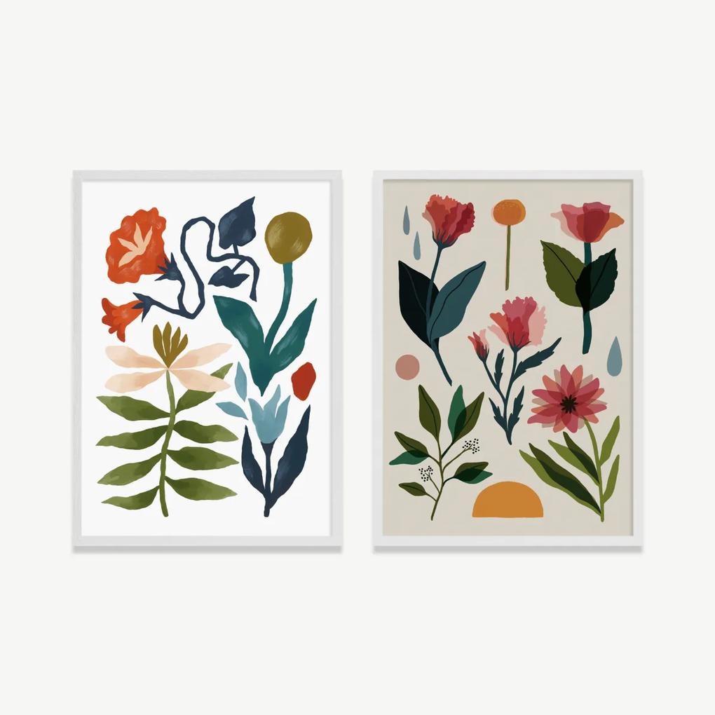 Sophie Potter, 'Botany', set van 2 ingelijste prints, A2