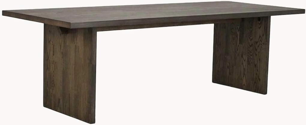 Eettafel Emmett van eikenhout, 240 x 95 cm