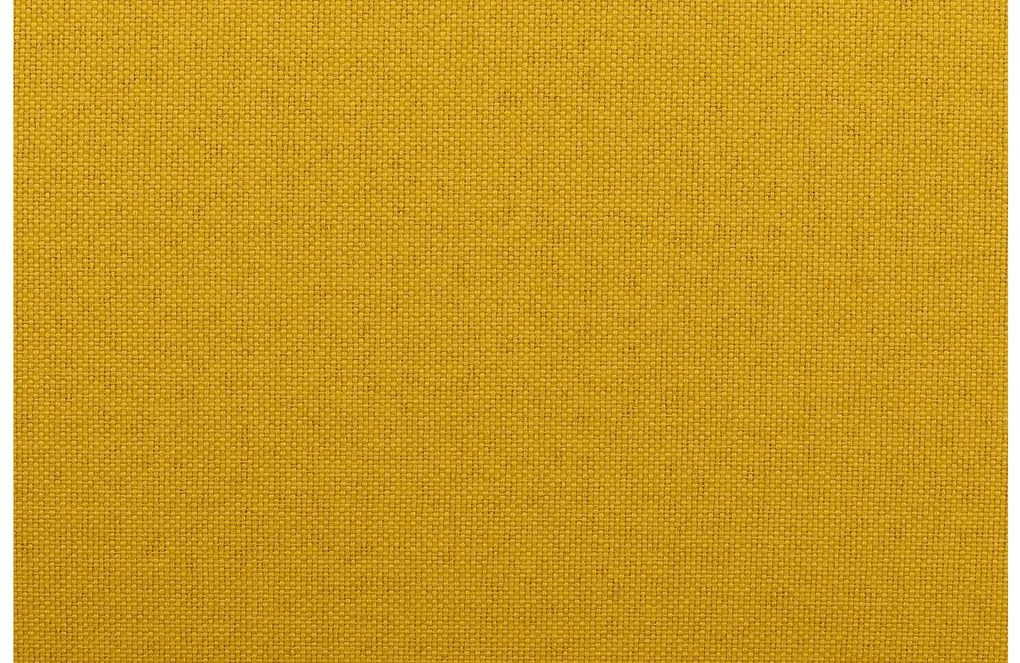 Goossens  Key West geel, stof, 3-zits, modern design met ligelement rechts