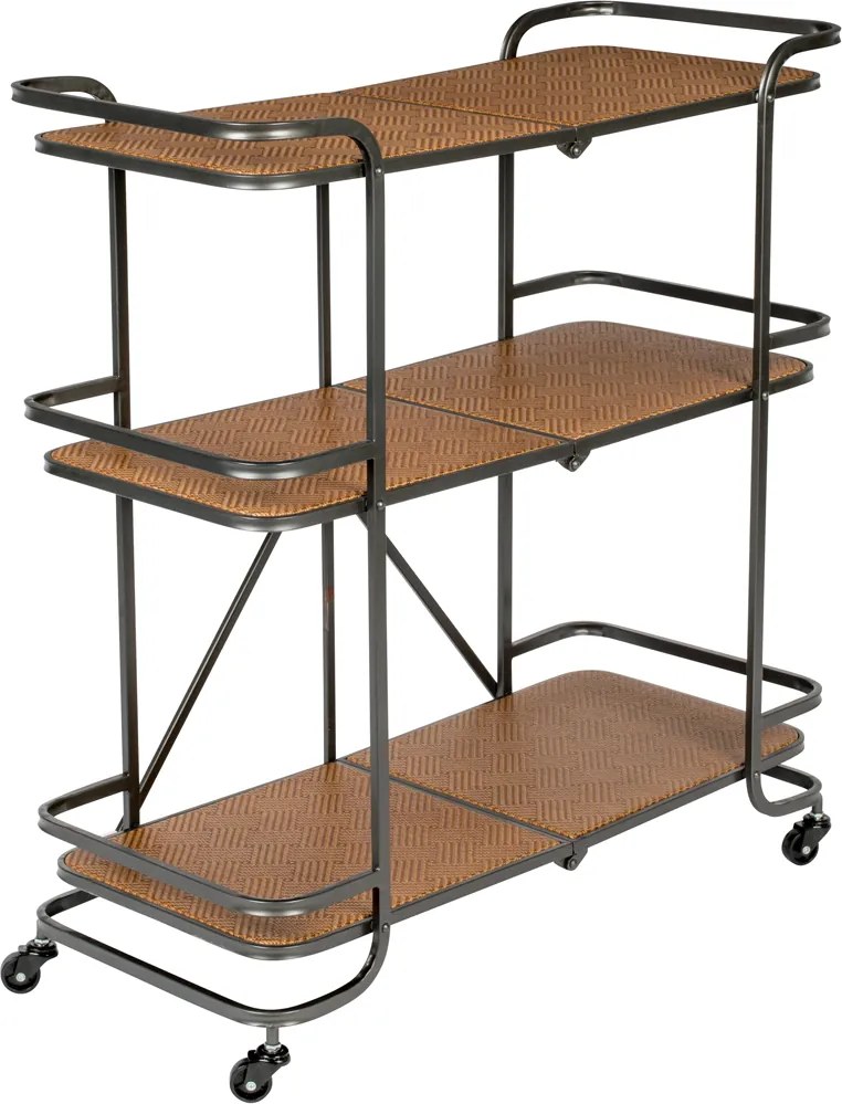 Dutchbone Sierra Inklapbare Stellingkast Laag - 35x36.5x109cm.