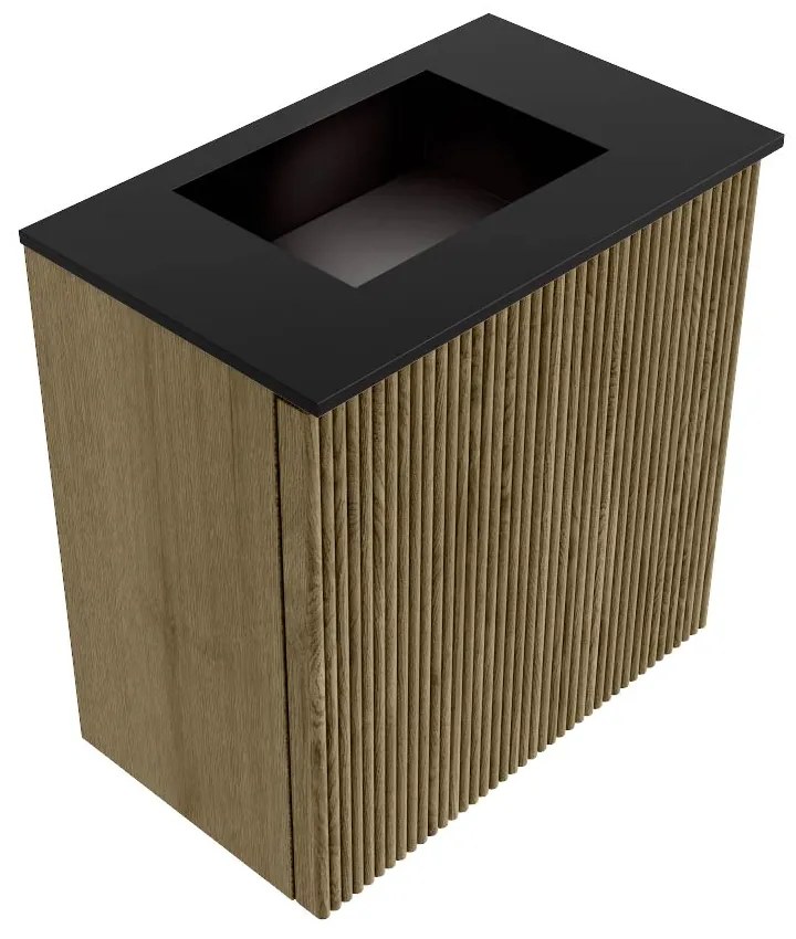 Mondiaz Joya 40cm toiletmeubel dusk met wastafel faye midden zonder kraangat urban