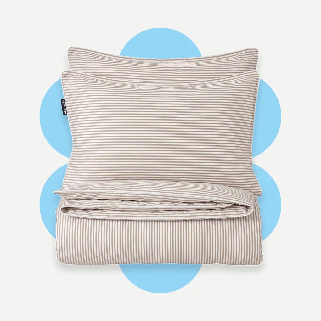 Cloudpillo Striped Bedding Set