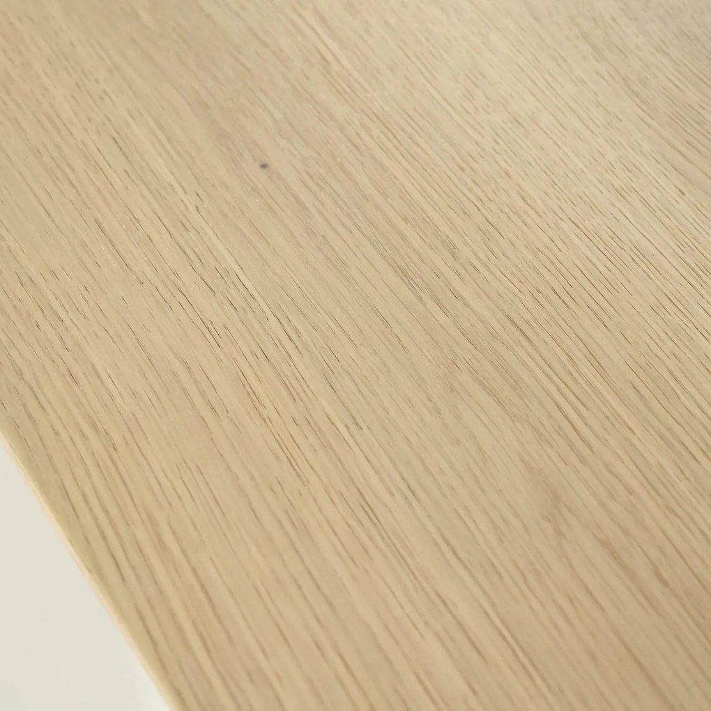 Eleonora Dex Eiken Eettafel Ovaal Naturel 250x100 Cm - 250 X 110cm.