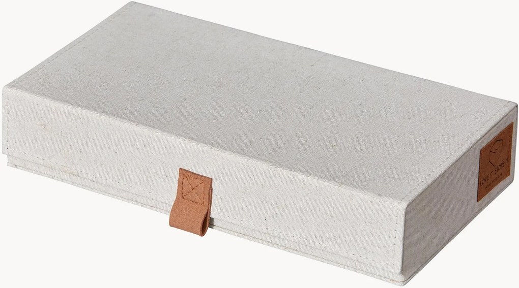 Linnen brilendoos Premium