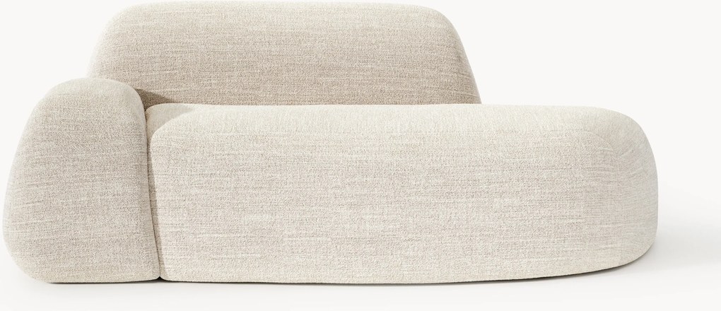 Bouclé bank Wolke (2-zits) met chaise longue