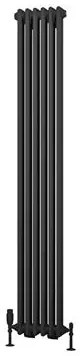 Eastbrook Rivassa 2 koloms verwarming 180x29,3cm Antraciet 933 watt