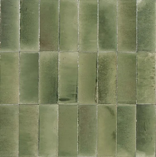 Valence Pinot wandtegel 7.5x20cm giada glans