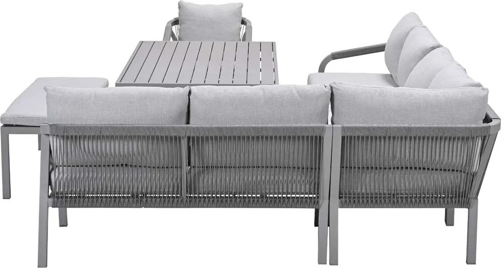 Garden Impressions Tarera lounge dining set 7-delig - taupe