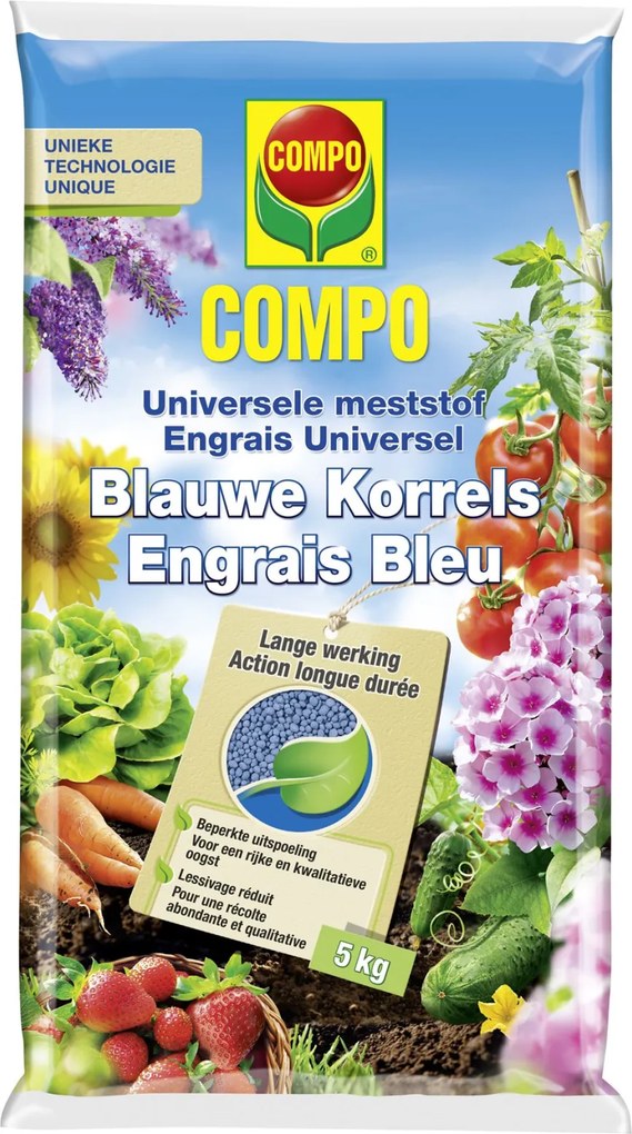 Compo meststof universeel - blauw Novatec - 5 kg