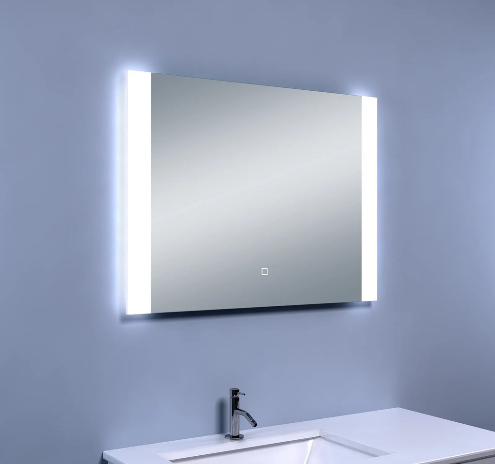Mueller Sunbeam dimbare LED spiegel 80x60cm met spiegelverwarming
