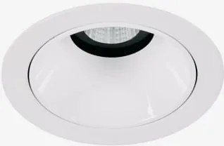 Downlight Led Inbouwspot Met Ronde Rand Ø7 Cm In Aluminium Orelva Wit & Warm Wit 3000k & 8 W & 38º - Sklum
